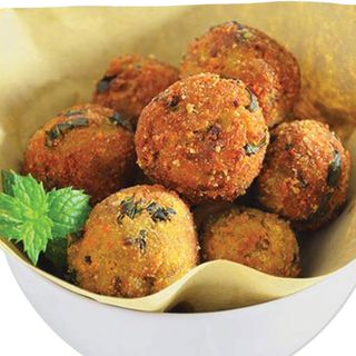 Polpettine di melanzane e mozzarella - vegetariano