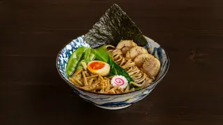 Grilled chicken ramen
