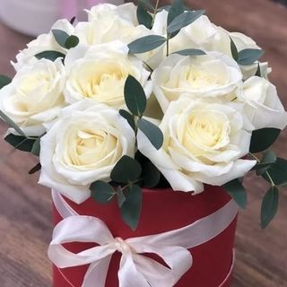 Box de fleur avec chocolat 