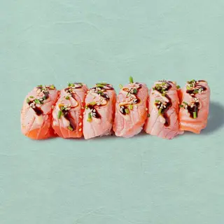 Nigiri 6 piezas Flameado