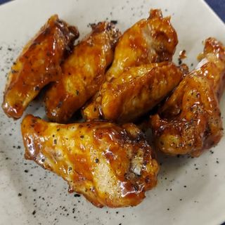 Alitas hot BBQ (6 uds.)