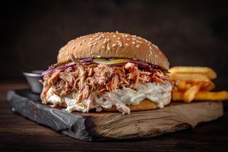 Pulled Pork Burger