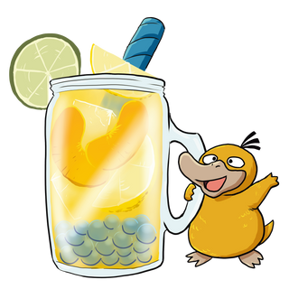 T12-Psyduck-lemon kumquat tea