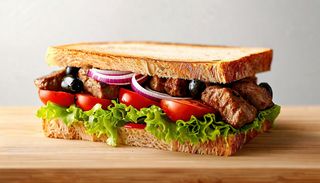 Sandwich Carne De Kebab