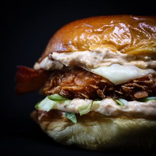 Burger Chickencrispy Bacon