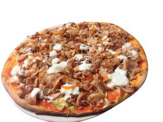Pizza kebab solo carne