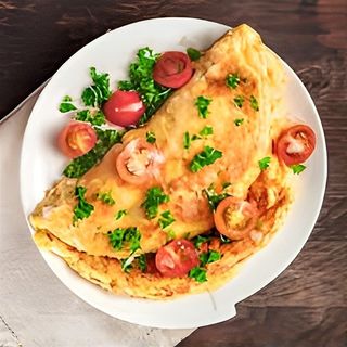 Egg Omelette + Vegetables
