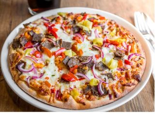 Pizza Kebab De Pollo (28Cm.)