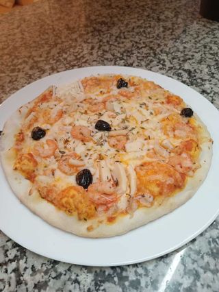 La pizza  Fruits De Mer