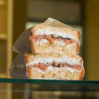 Salmon & Caviar Bikini