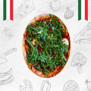 Salami pod Rukolą Pizza 40 cm