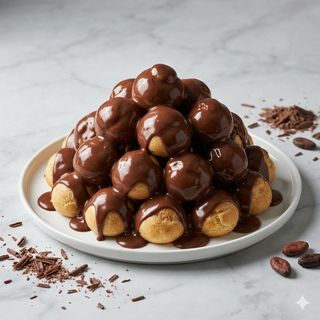 Profitterol  al cioccolato 1 kg 