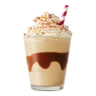 Salted Caramel & Cream frappe