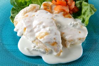 Piept de pui cu gorgonzola