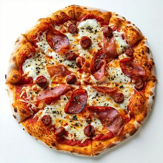 Pizza quattro salumi