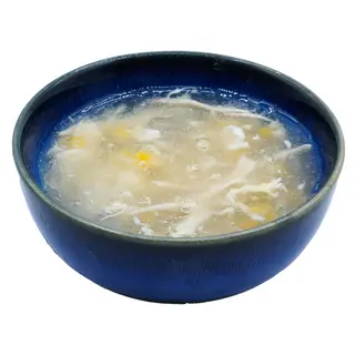 Zuppa pollo e mais