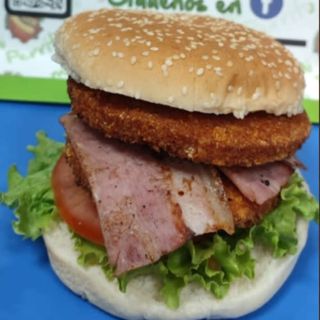 Hamburguesa Barbacoa Pollo