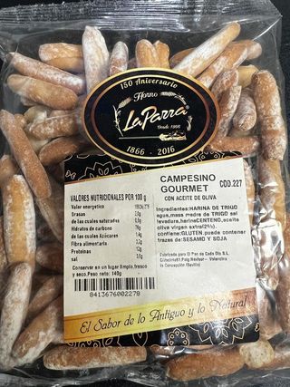 PICOS RUSTICOS GOURMET (140 G.)
