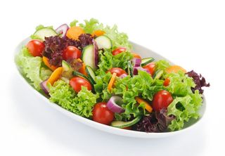 Porzione di insalata