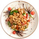 232. Teppanyaki de pollo con almendras