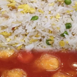 A9 Arroz Chau Chau com Porco Agridoce