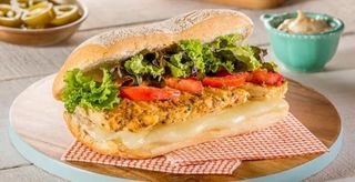 Pain spécial sandwich Escalope Sauté