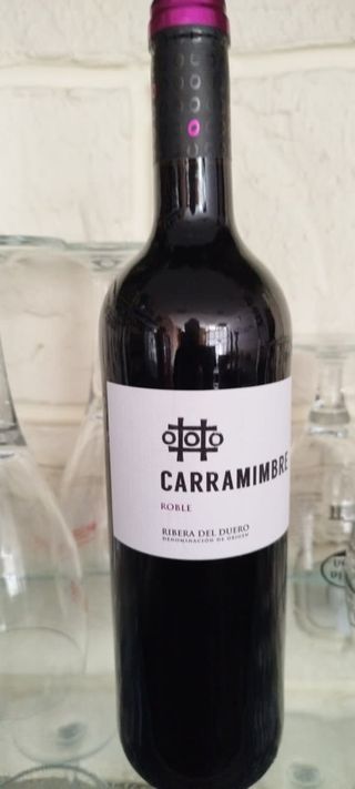 Vino Ribera del Duero Roble botella 75 ml.