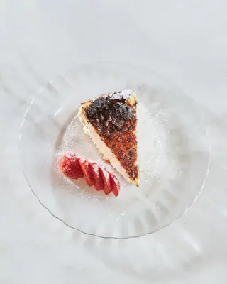Tarta de queso "La Rosa"