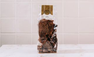 Tostas de pão de centeio de massa mãe