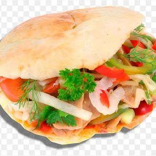 Doner Kebab com Vegetais