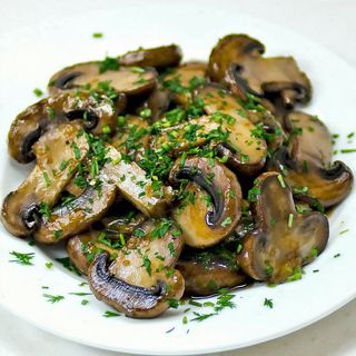 Манатарки с копър и чесън