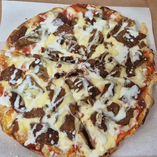 Pizza carne Kebab