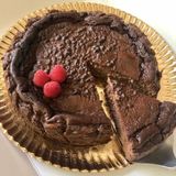 Porción Tarta de queso y chocolate