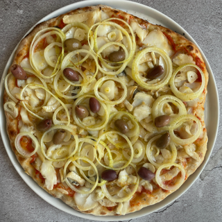 Pizza Bacalhau