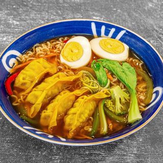 Chicken Katsu Curry Gyoza Ramen