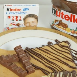 Crêpe Nutella Kinder maxi