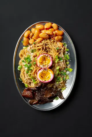 ЛОКШИНА З ЛІСОВИМИ ГРИБАМИ (400г)