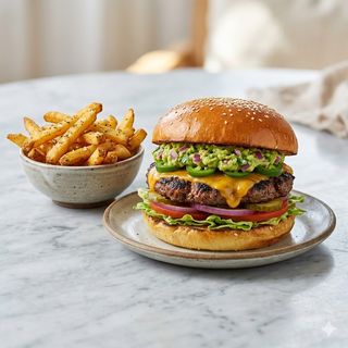 Hamburguesa Mexicana