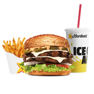 Дабл Халапеньо Бургер Комбо