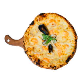  Pizza. Fruits de mer    