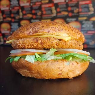 Veggie Burger + patatas