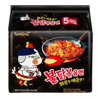 Samyang Buldak Hot Chicken Flavor Ramen 140Gx5Pcs