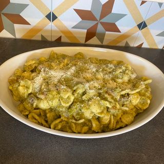 Orecchiette di nostra produzione con cime di rapa