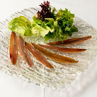 Anchoas Del Cantábrico En Salazón.