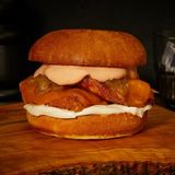 Doble Cheeseburger De Pollo