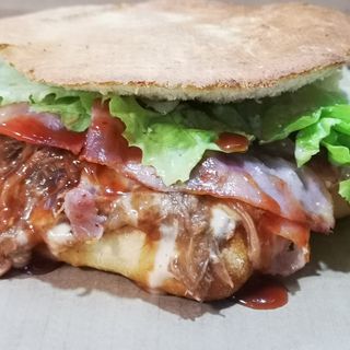 Burger Pulled Pork BBQ