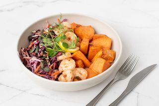 Bowl Grillowane Krewetki