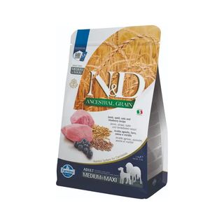 N&D Low Grain LAMB & BLUEBERRY ADULT MEDIUM & MAXI 2,5кг 