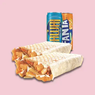 2 Tacos Tangérois + 2 Sodas au choix