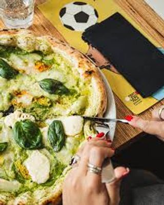 Fior di latte zucchino bufala crema di basilico